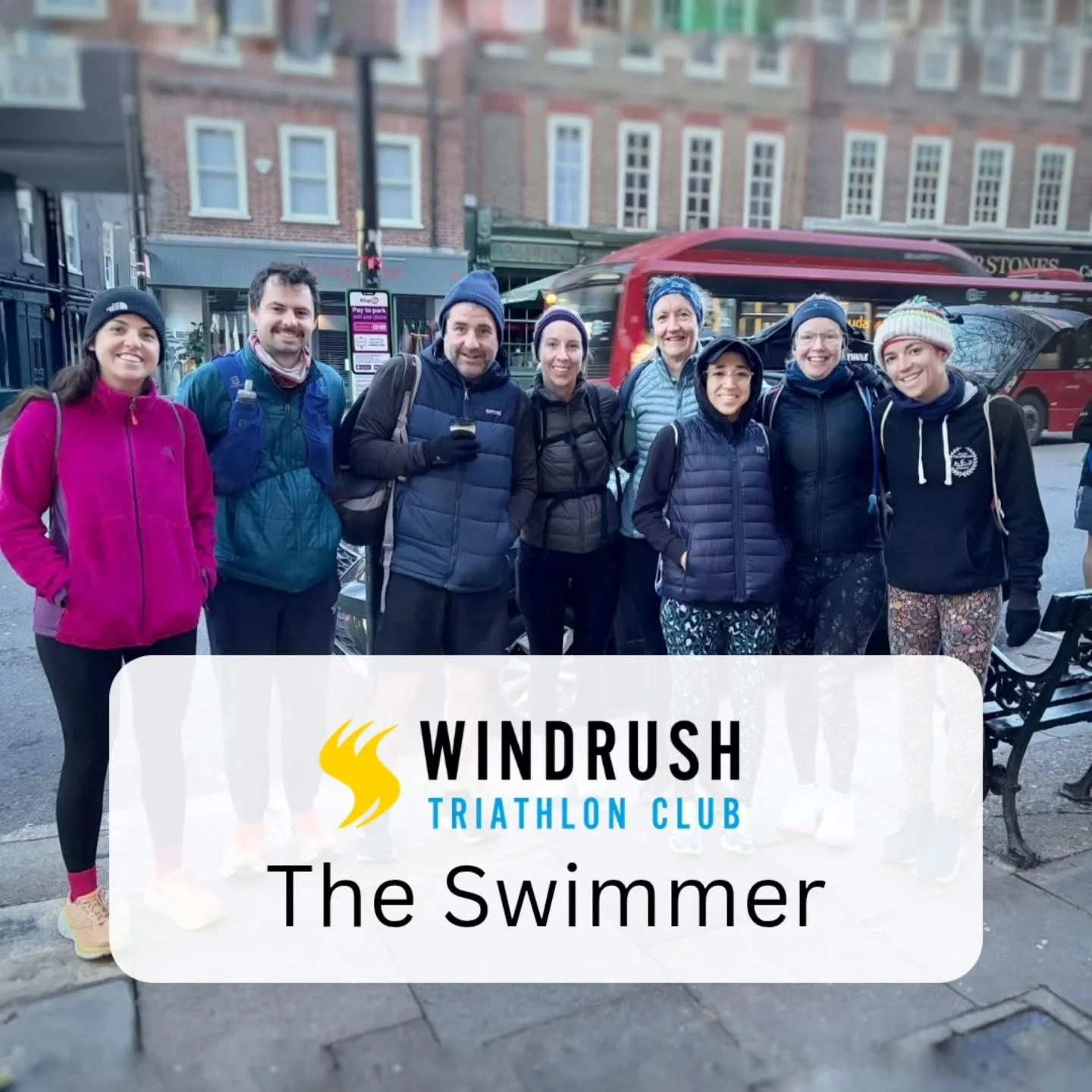 This morning, we sent another brave crew out for the latest instalment of @its_above_below&rsquo;s &ldquo;The Swimmer&rdquo; ❄️ 

From the ponds at Hampstead Heath Ponds, running south through the city, ticking off chilly dips and steady miles, all t