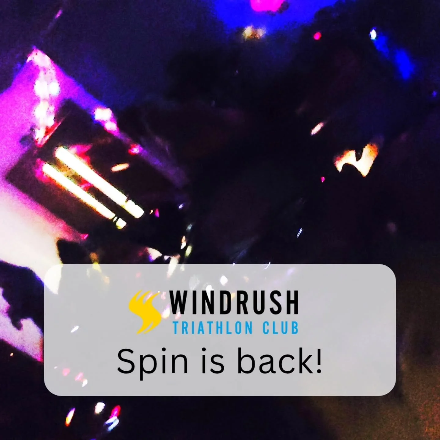 🚴&zwj;♂️ Lido Spin is BACK - and it&rsquo;s not messing about 🚴&zwj;♀️ 

Yes, the photo is awful*.
No, the session is not.
In fact, it&rsquo;s 60 minutes of honest, leg-burning effort. 

Join Windrush Triathlon Club at Brockwell Lido every Wednesda