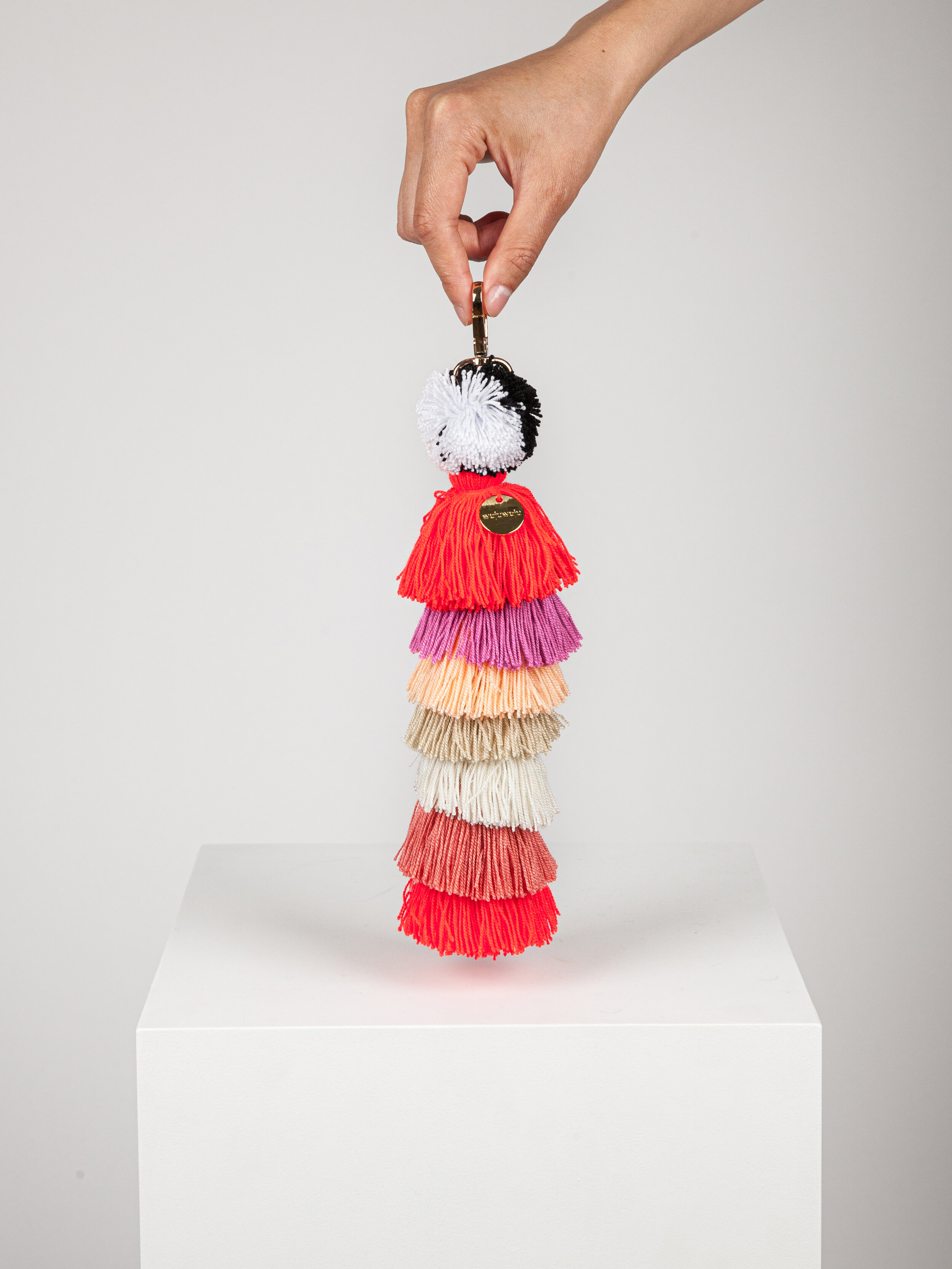POM POM WAYUU KEY RING 