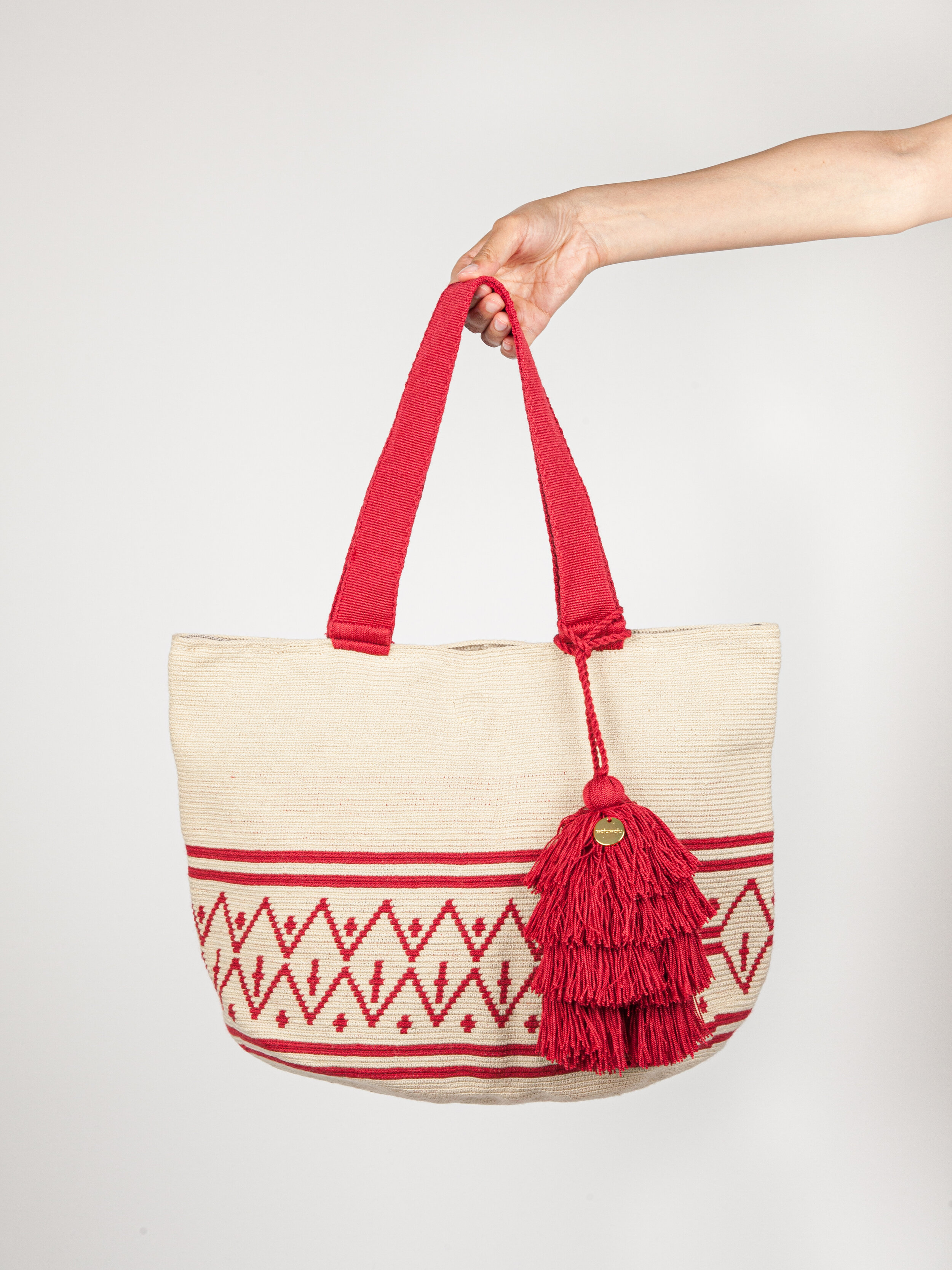 WAYUU TOTE BAG - RED
