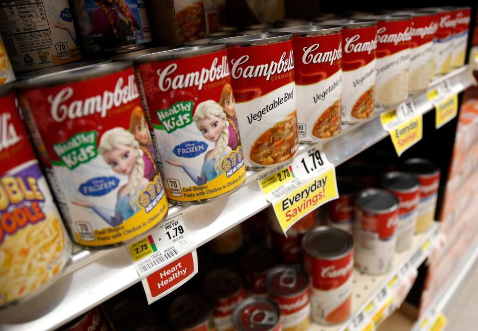   Campbell's Foresakes Fresh to Re-Focus on Soup// September 6, 2018