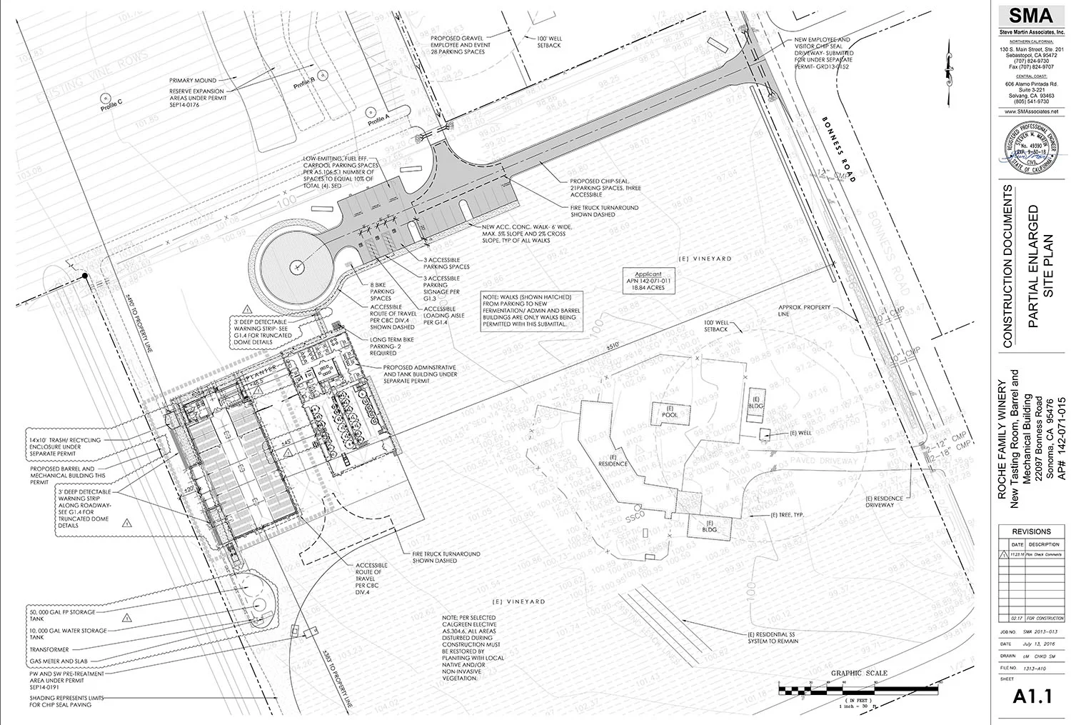 New Winery site plan