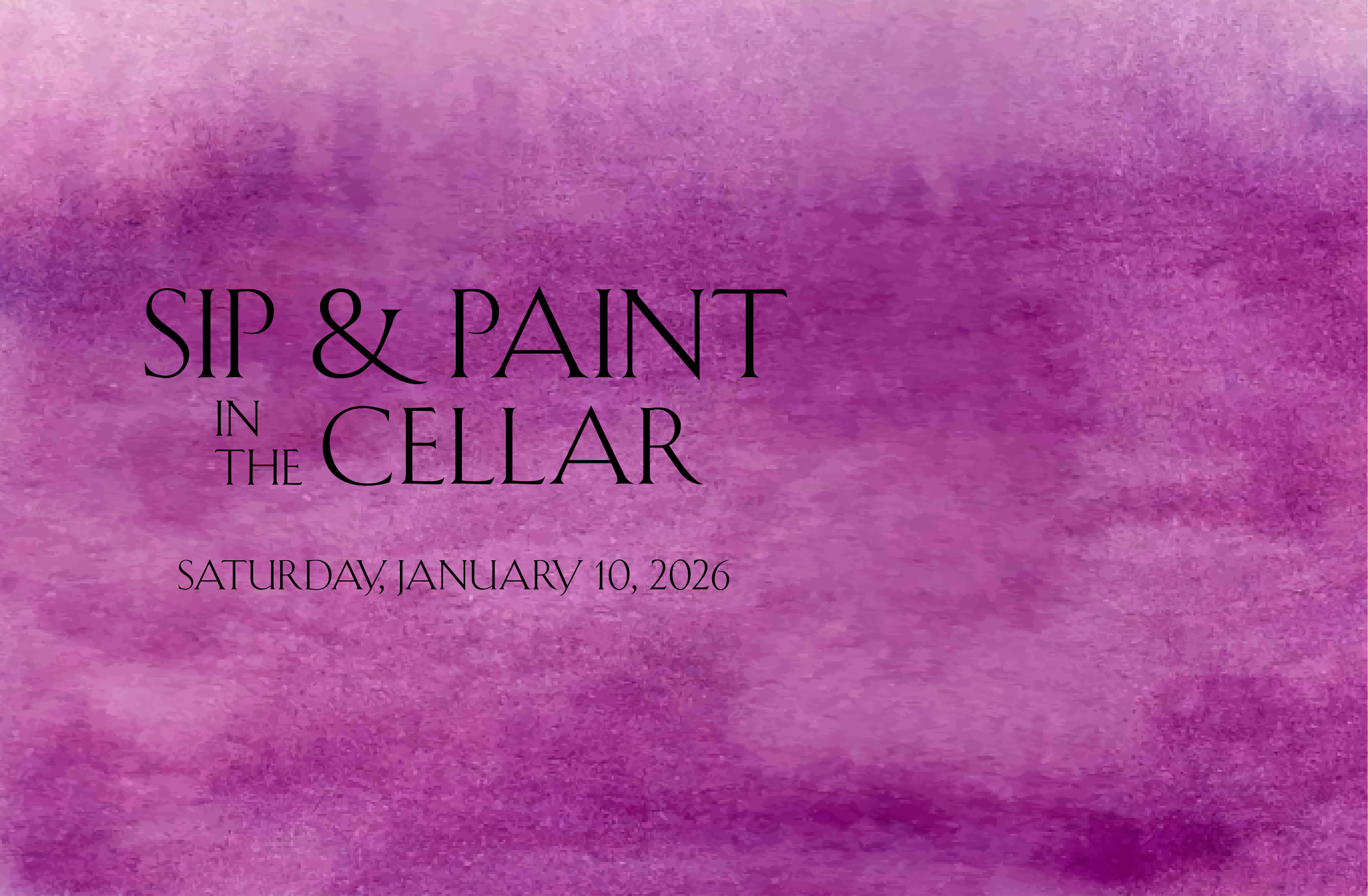 Sip &amp; Paint In the Cellar