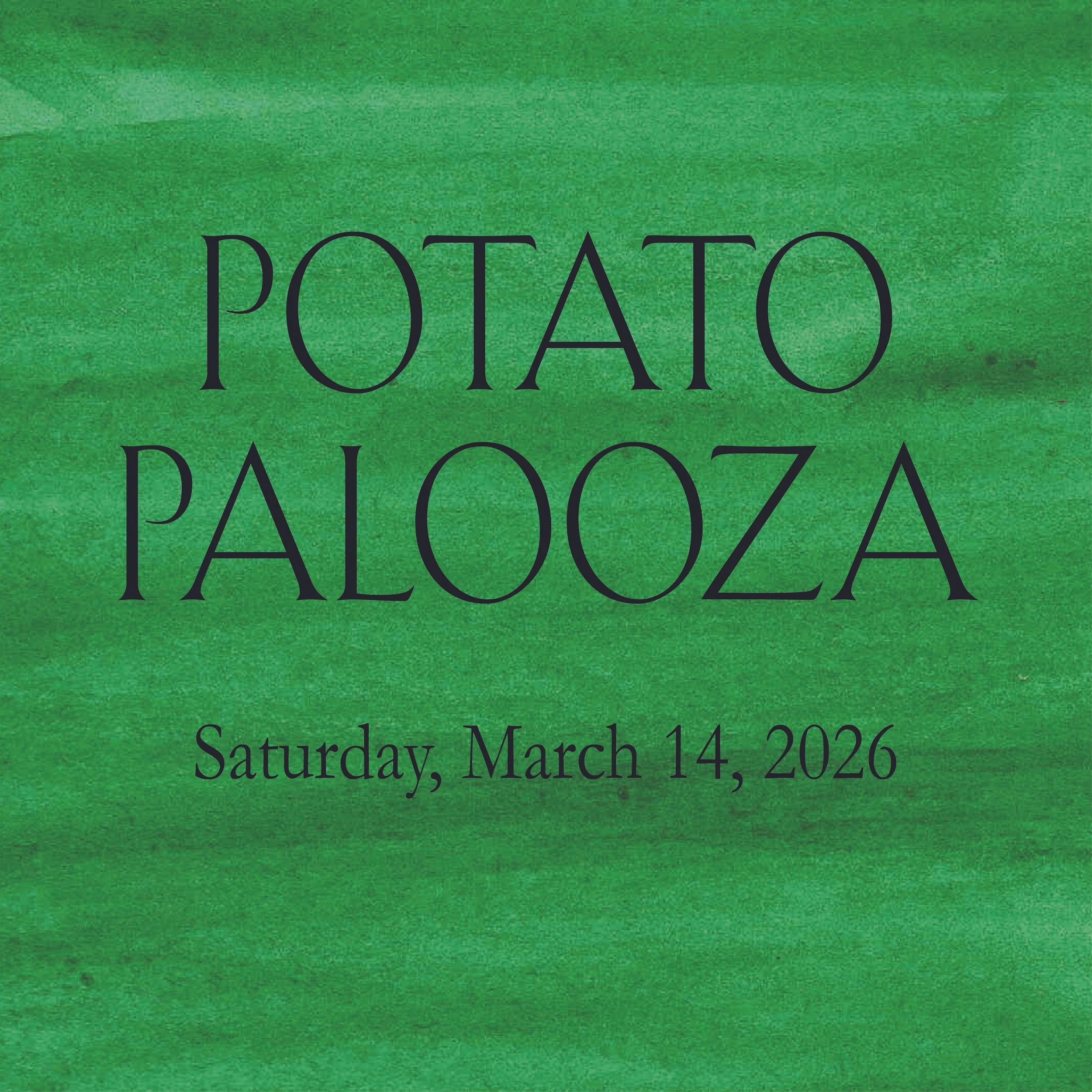 Potato Palooza!