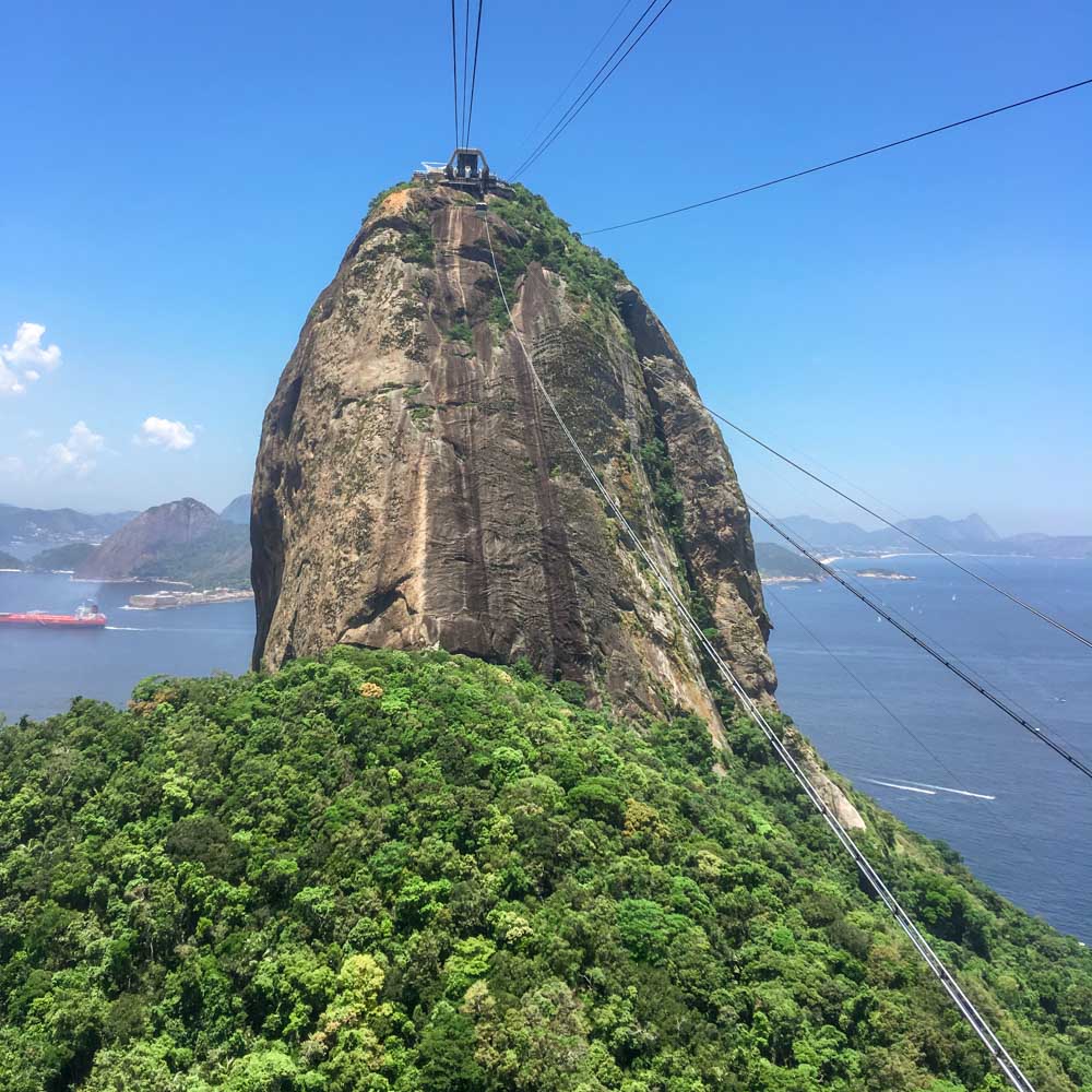 Rock Climbing In Rio Sugarloaf Mountain Rio Mountain Sports