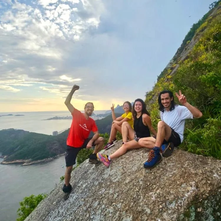 Guided hike on Sugarloaf Mountain in Rio de Janeiro
