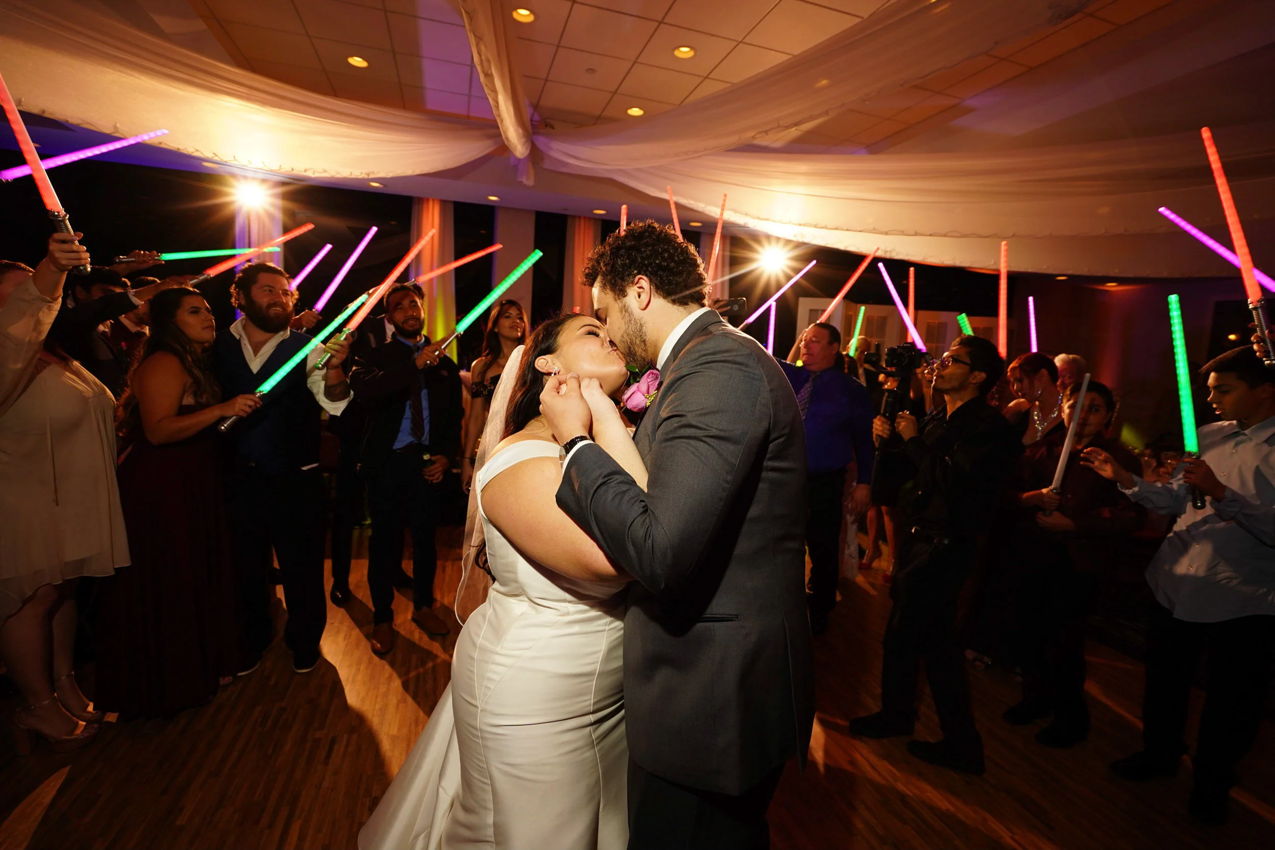 A Lightsaber Wedding | Jacaranda Country Club | Davie Florida