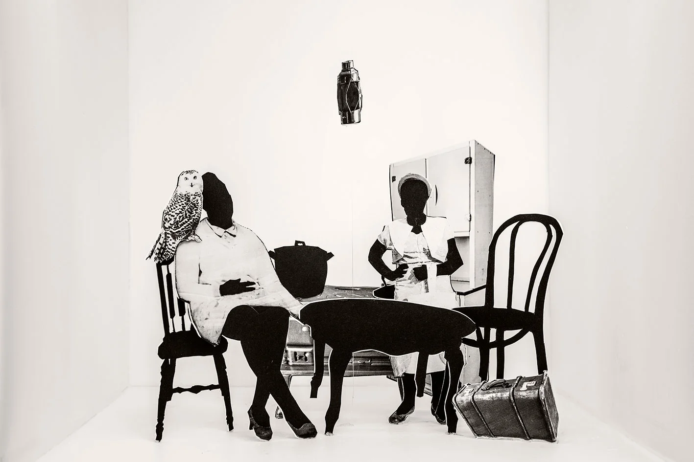 Never light a candle carelessly , 2018 Inspired by Road to Mecca by Athol Fugard Inkjet print on cotton rag paper