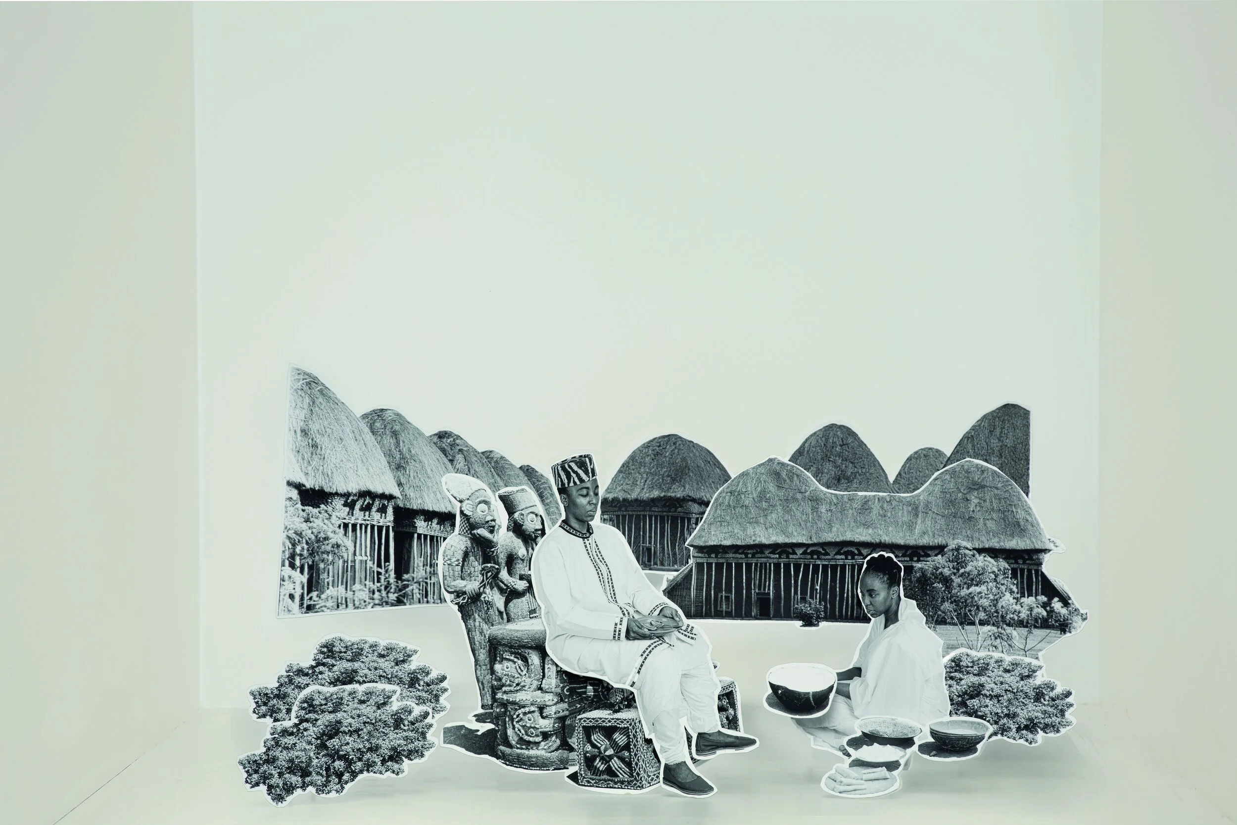   After Eating, Leave the Table,  2023 Inkjet print on cotton rag paper, 64 x 90 cm                                                                                                                                                                       