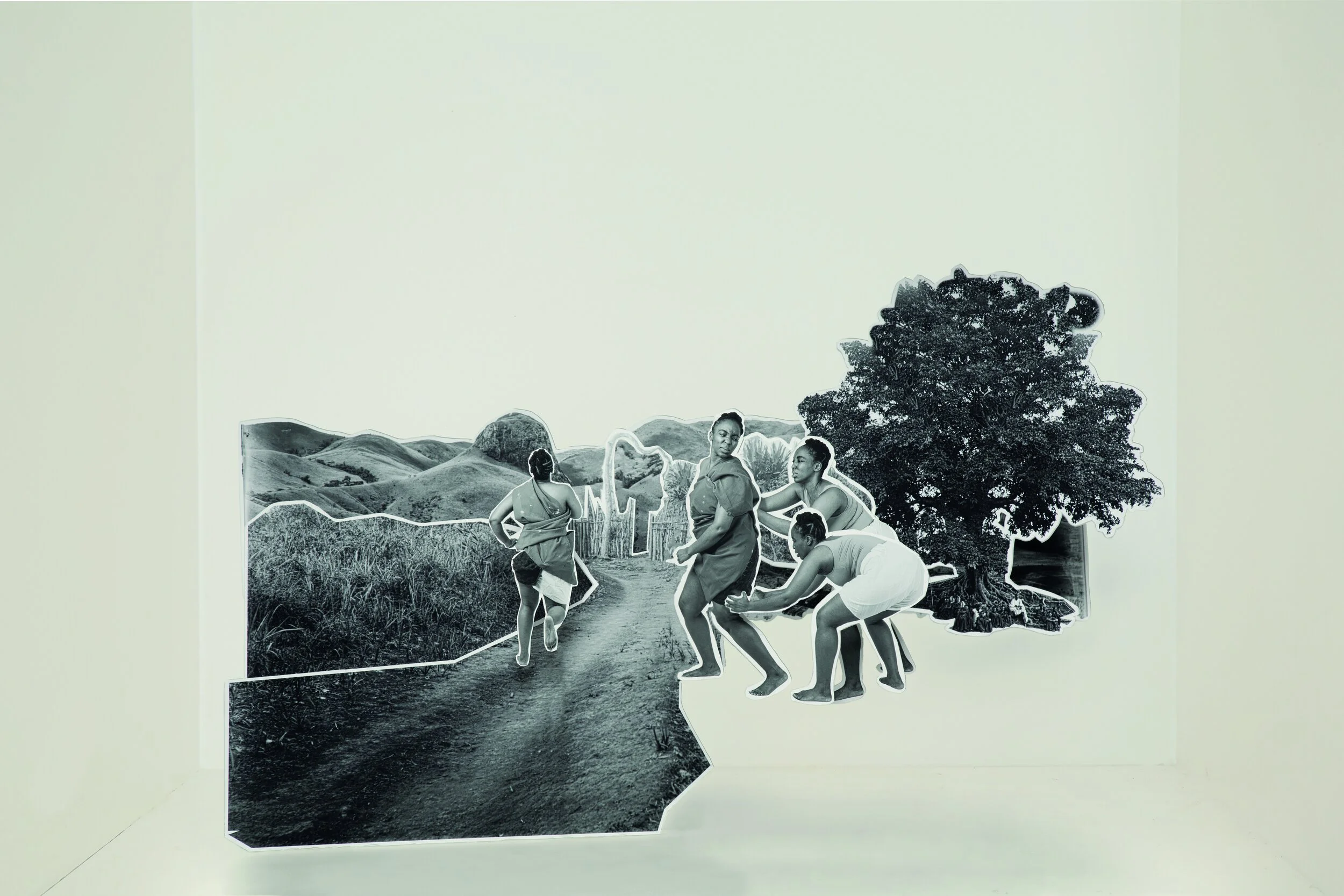   Set Foot on Stone of a Country , 2023 Inkjet print on cotton rag paper, 64 x 90 cm  