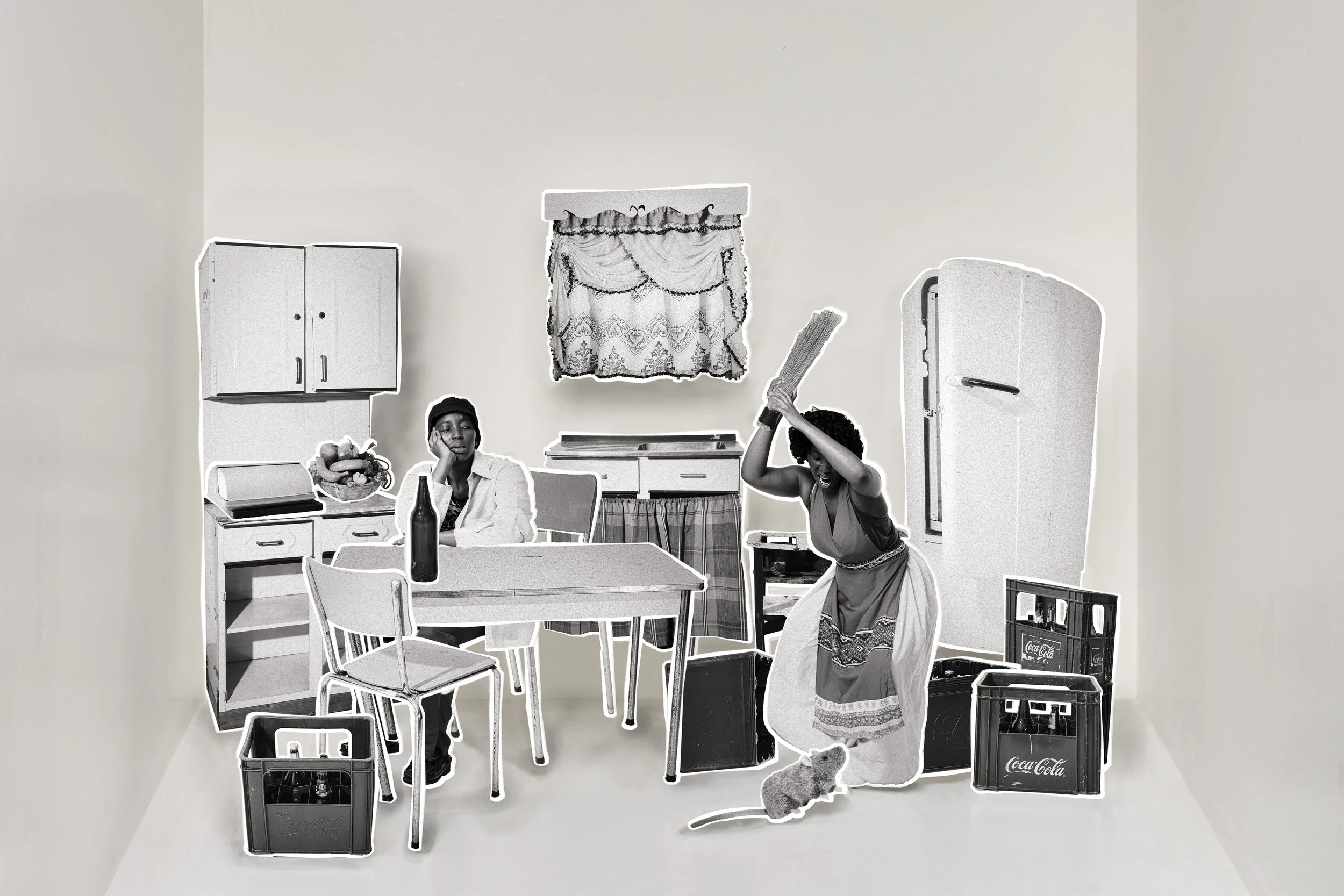   Night’s Unwavering Resolve,  2025 Inkjet print on cotton rag paper, 64 x 90 cm 