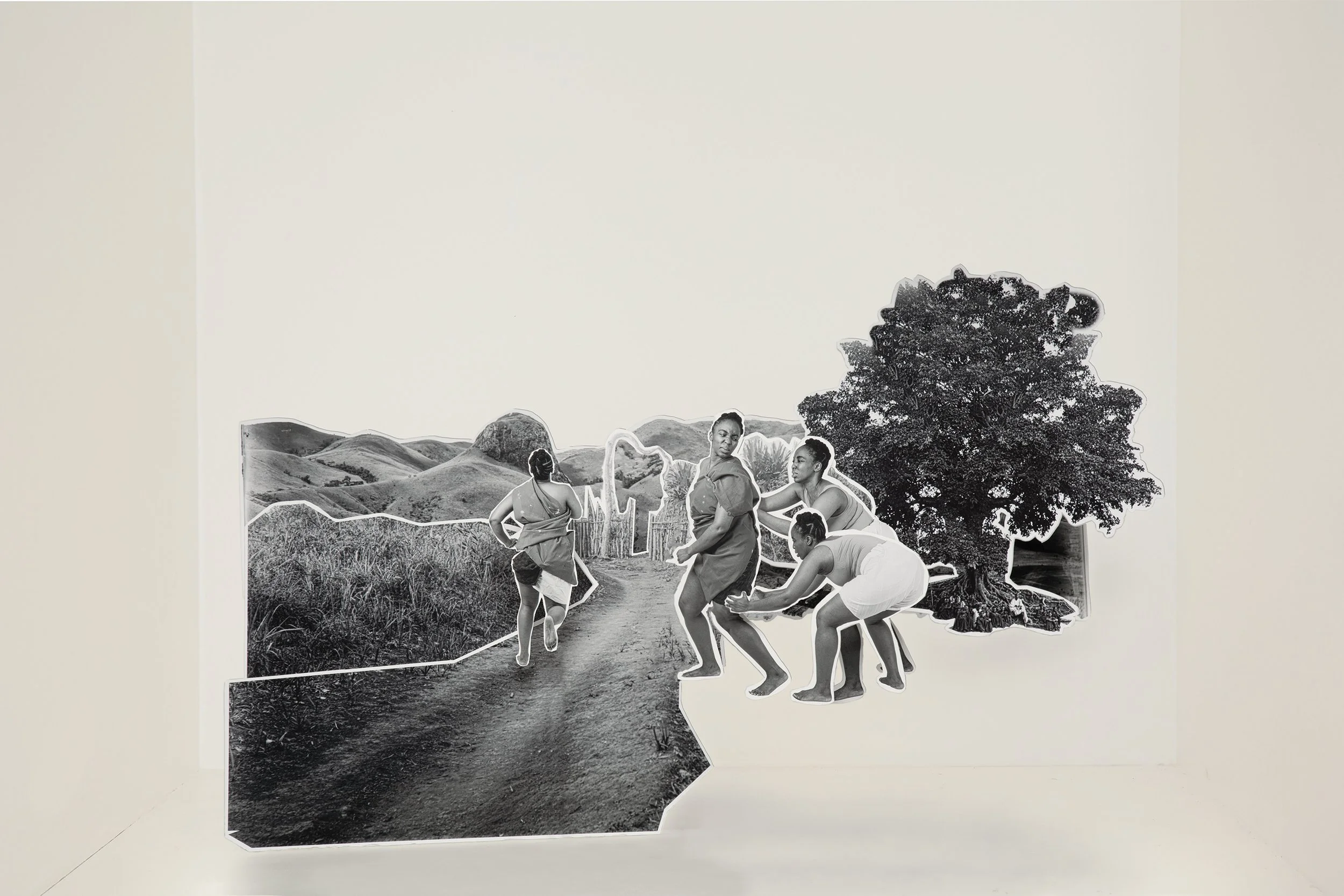   Set Foot on Stone of a Country , 2023 Inkjet print on cotton rag paper, 64 x 90 cm  