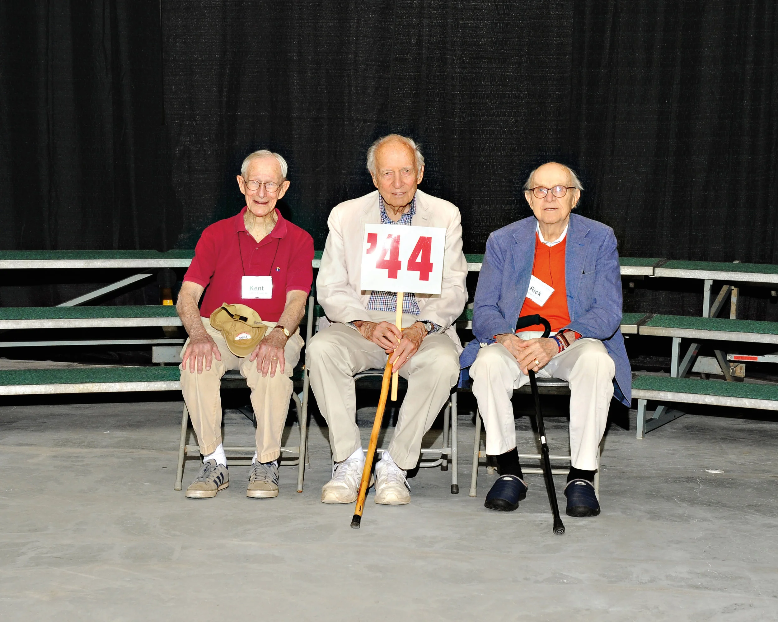(L. to r.): Kent Young, Bob Read, and Rick Hunt.