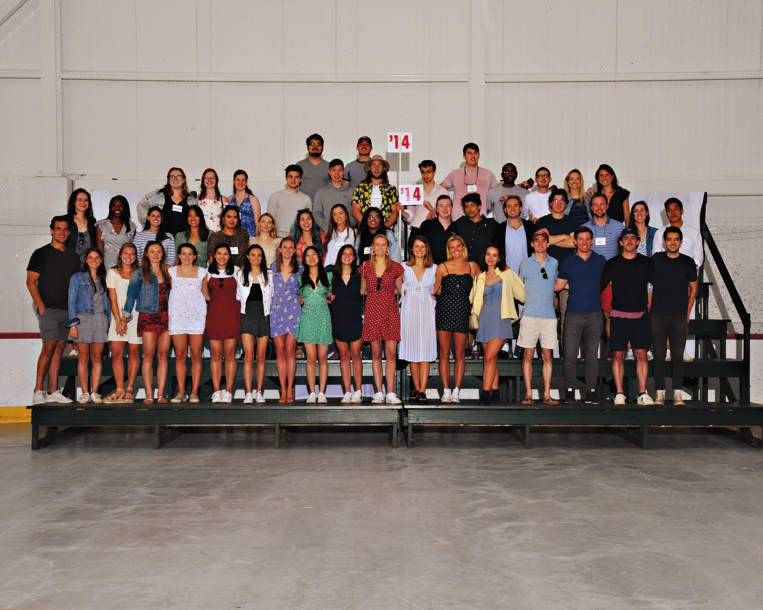 (L. to r.) row 1: Brett Clark, Emilia Welch, Thomasina Deering, Shayna Tomlinson, Hannah Hirschfeld, Olivia Hennessy, Isabel Bingham, Lucy Bostwick, Song Rhee, Grey Sylvester, Lily Bogle, Grace Murray, Winslow Laverack, Brigitte Matteson, George Cooley, Stefan Page, Alex Cregg, Tamio Guild; row 2: Regina Brown, Amanda Price, Colby Schofield, Joyce Wong, Dita Cole, Elizabeth Rizzoni, Hannah Richman, Carina Grand, Kat Spivey, Aiden Rodd, Alexander Tabet, Sebastian Williamson, Jack Scrupp, Guy Rice, Caroline Willis, Kris Eiamsakulrat; row 3: Millicent Wakeman, Helen Wilkey, Emily Clark, Matt Owen, Jeffrey Bai, Spencer Wuest, Nikolai Romanöv, Jay Moriarty, Marcus Jones, Joe Fennessy, Alex Zen Ruffinen, Isabella Turchetta; row 4: Andrew Showers, and Ian Ress.