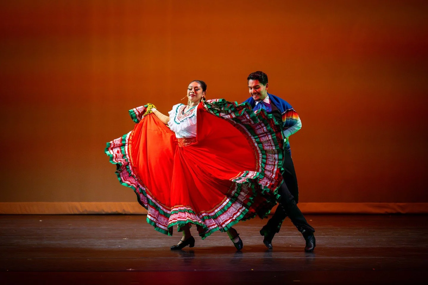 The Calpulli Mexican Dance Company brought color, rhythm and energy to morning chapel as we continue our observance of Hispanic Heritage Month! 💃

After giving our community a preview of tonight&rsquo;s performance of &iexcl;Fiesta Mexicana!, member