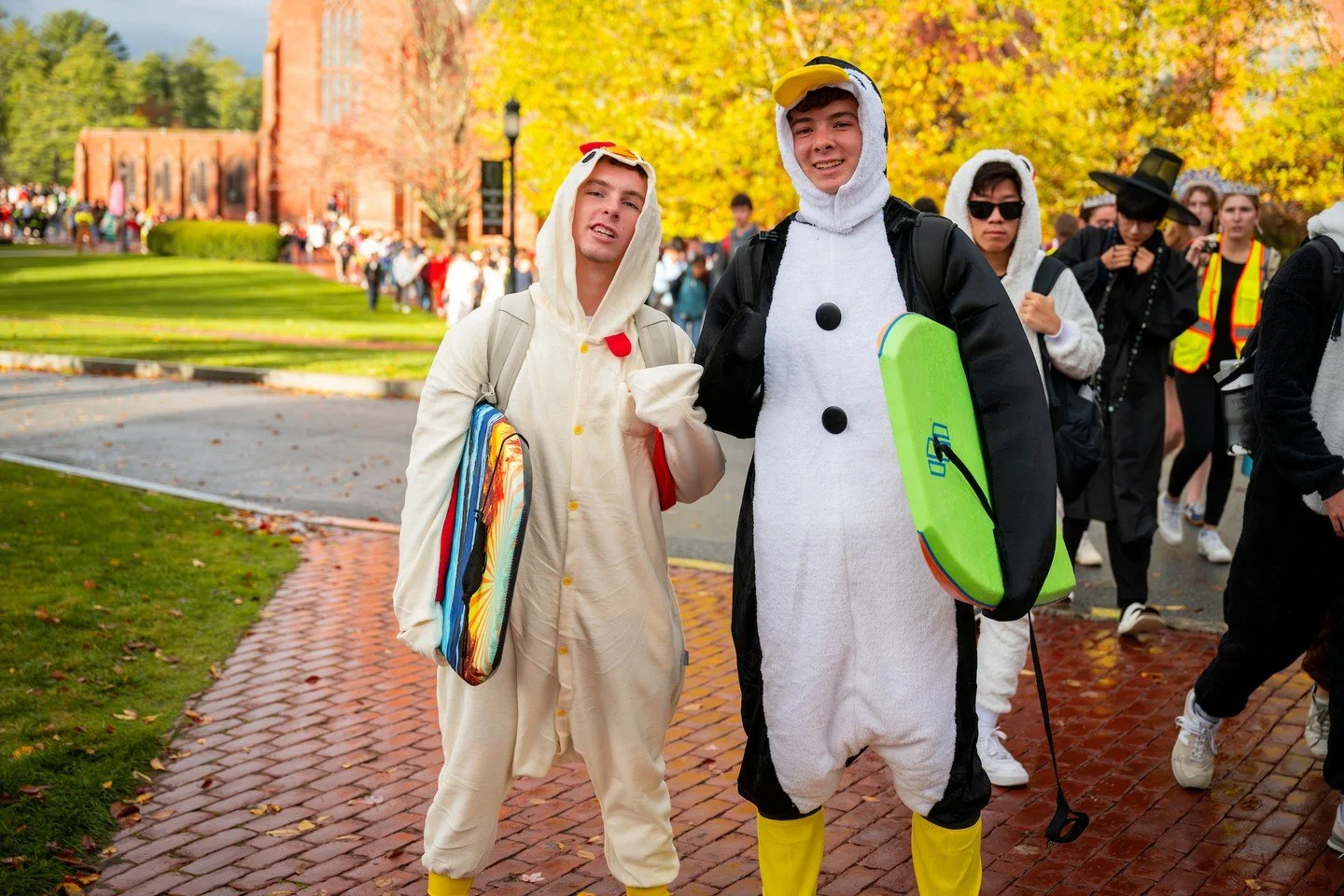 From leprechauns and mad scientists to &ldquo;Surf's Up,&rdquo; Scooby-Doo and the Big Red himself, Halloween brought out plenty of costumes &mdash; and creativity. 🎃🐢🧪

Students, faculty and staff joined in the fun across campus, celebrating the 