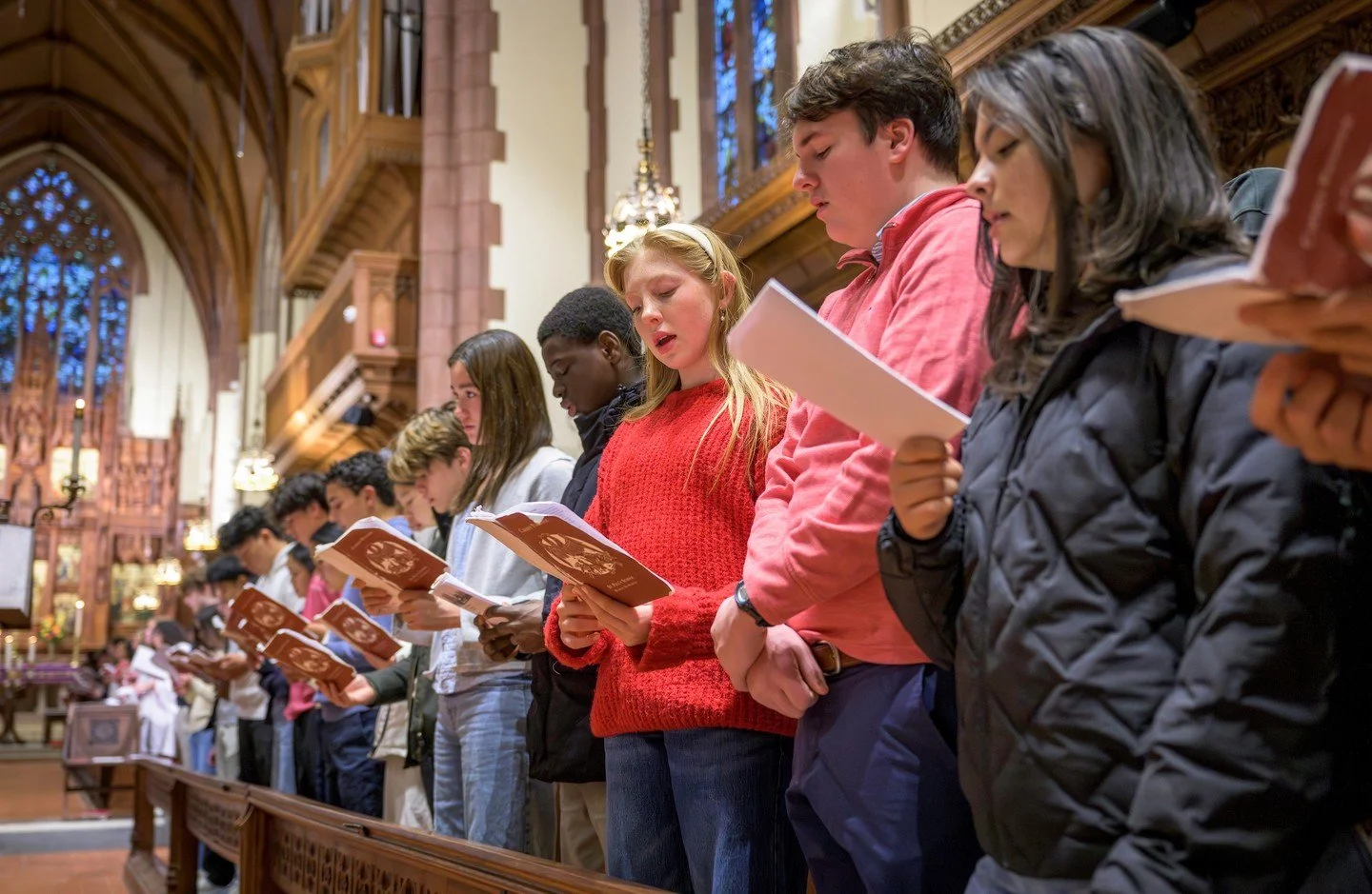 Winter Term is officially underway &mdash; and right on cue, so is the snow! ❄️
 
We got things started this morning with our Winter Convocation and a moving address about the season of hopes and goals from Rector Kathy Giles. As campus comes back to