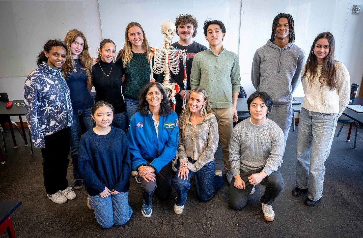 We were honored to welcome NASA astronaut and Ret. U.S. Navy Capt. Suni Williams to Millville on Feb. 19 as this year&rsquo;s Conroy Distinguished Visitor.

In her Memorial Hall address, Williams reflected on her more than 608 days in space, sharing 