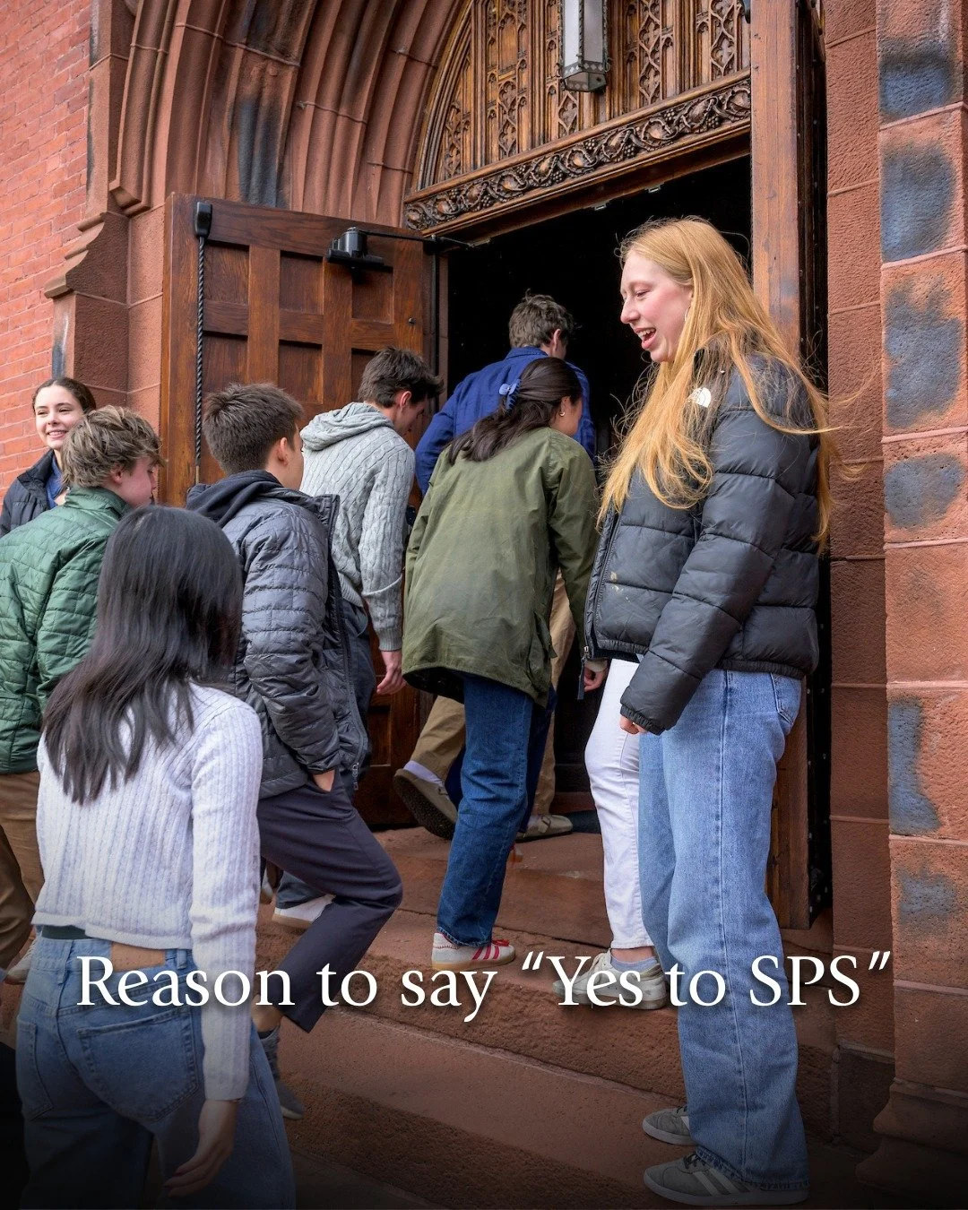Four mornings a week, the entire SPS community gathers in chapel &mdash; a tradition that begins the day with shared music; student, faculty and guest voices; and a sense of connectedness that sets the tone for academics, arts, athletics, mealtimes a