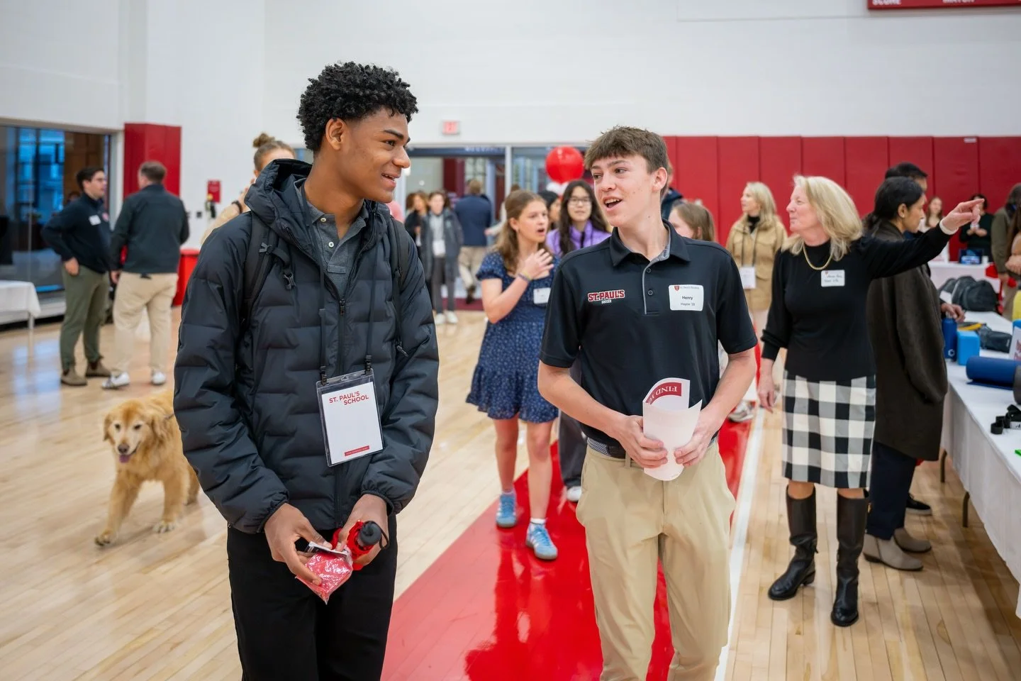 There is nothing quite like seeing yourself in Millville for the first time, and a​​​​​​​​​​​​​​ little rain was no match for the sunshine our newly admitted students and families brought to the first of two Spring Visit Days, sitting in on classes, 