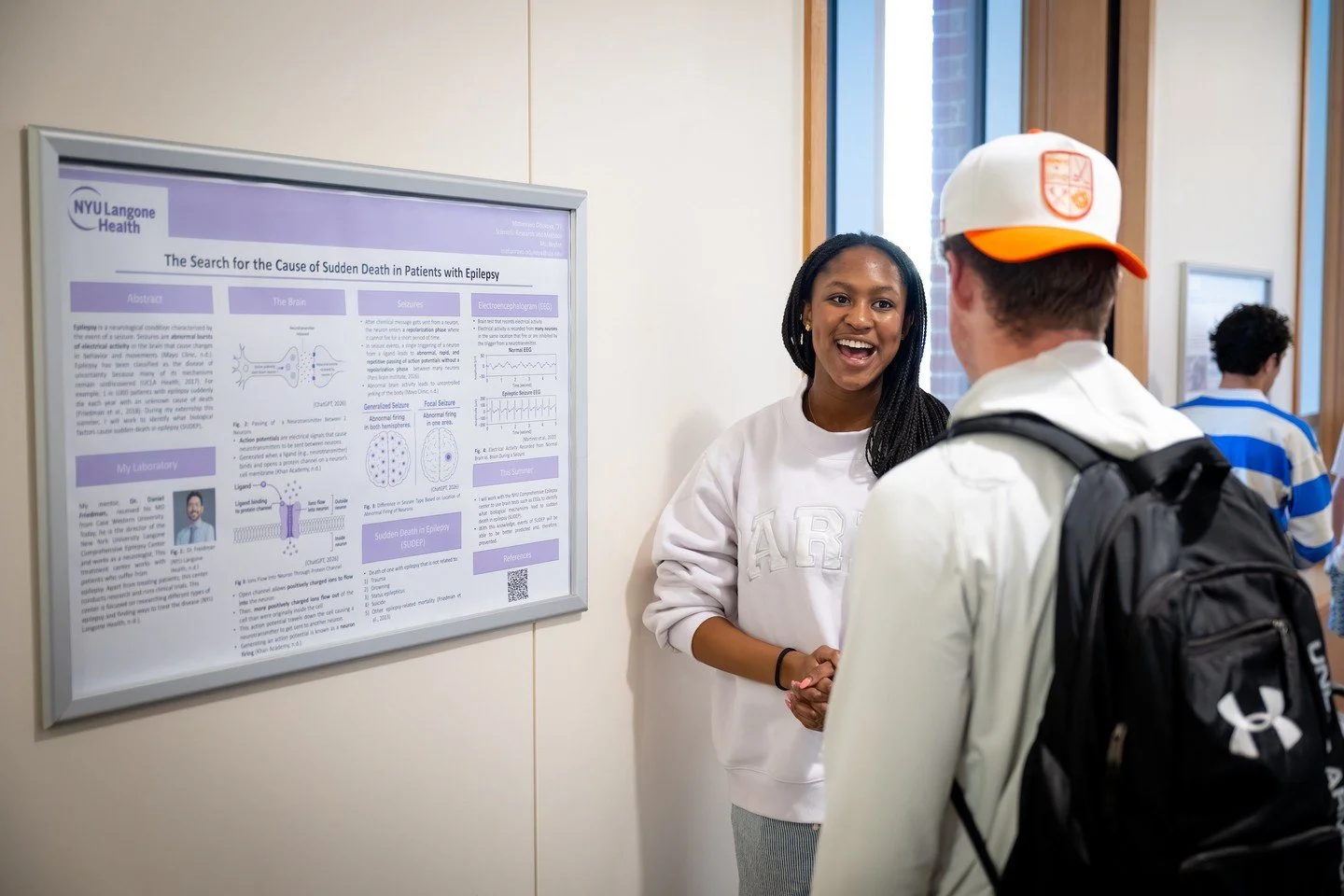 From biodiversity studies and cancer research to robotics, art, and Ovid &mdash; last night&rsquo;s Academic Showcase had it all!

Students, faculty, and staff gathered in the Lindsay Center for Mathematics and Science for this annual celebration of 