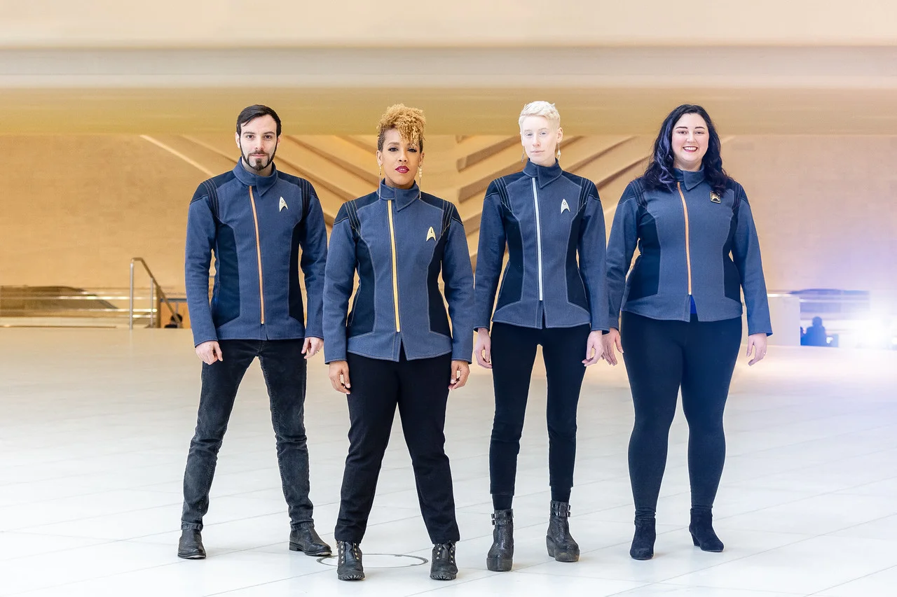 Star Trek: Discovery photoshoot for Volante Design