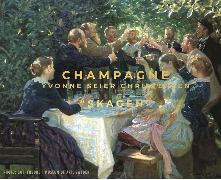 Champagnesmagning med Yvonne Seier Christensen