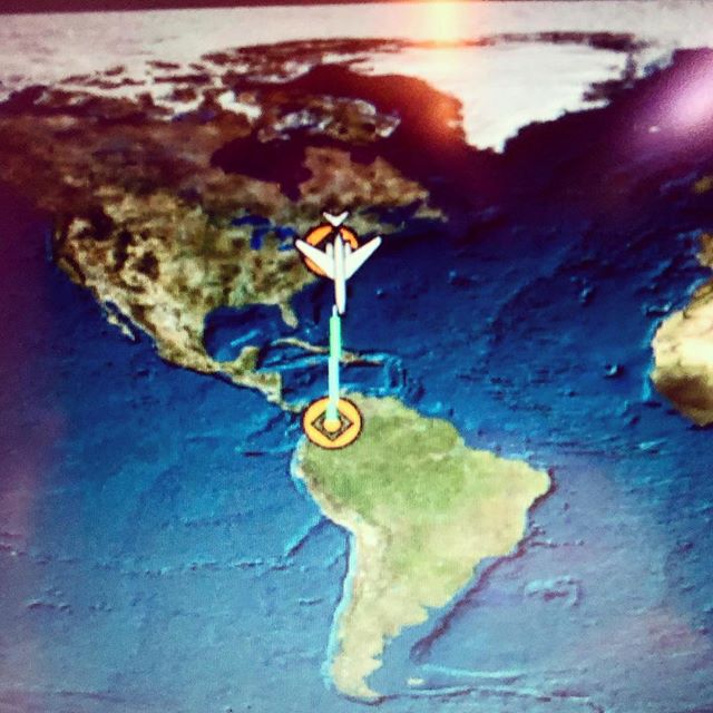 Five hours due south on Avianca! Beautiful country full of beautiful people!! #colombia #flyavianca #colombianostravel