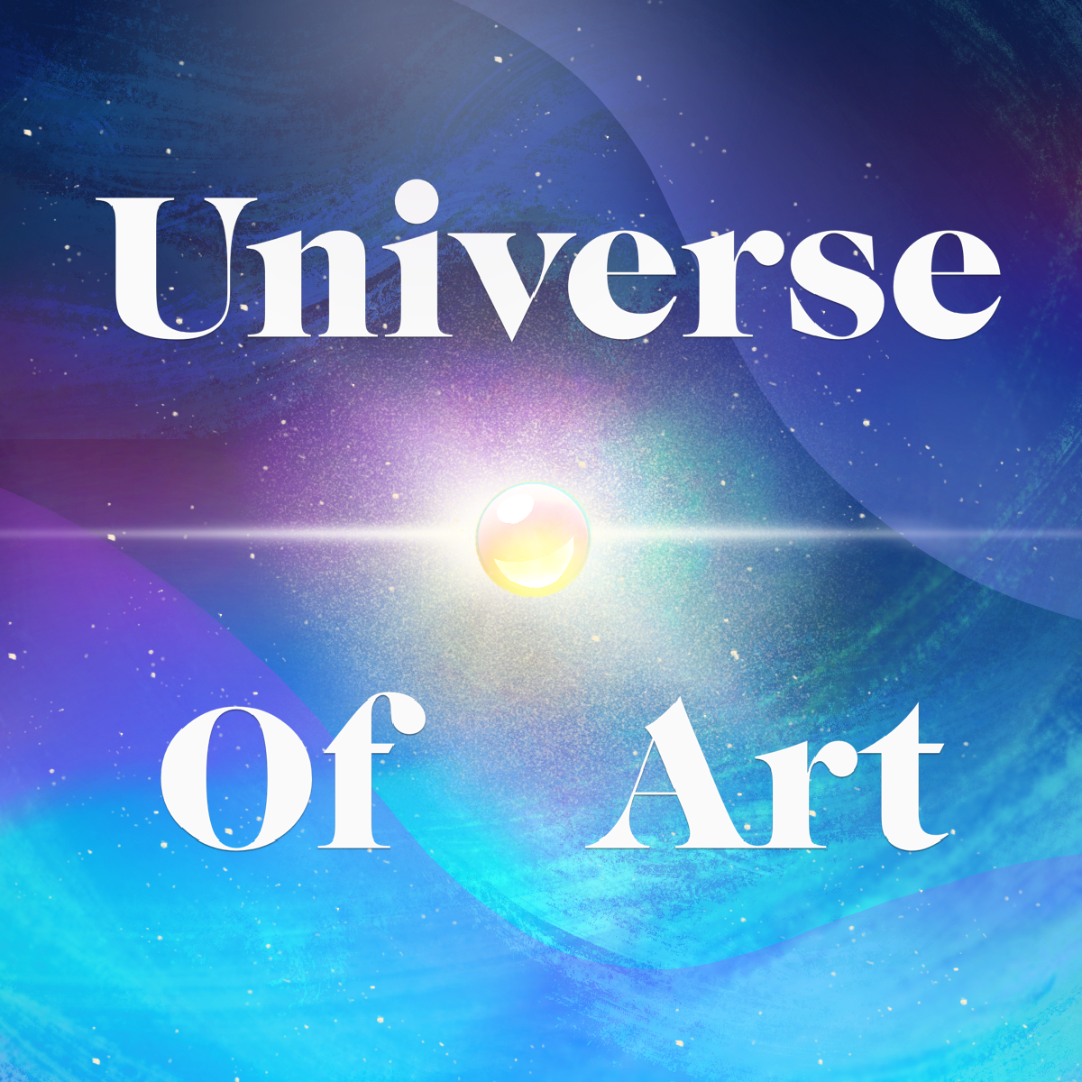 Sci Fri "Universe of art"  Podcast Cover (2023)