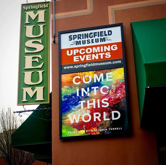It&rsquo;s a new year to look at some great art! You have til March 3rd to check out Benjamin Terrell @moseswaits at the Springfield Museum. &ldquo;COME INTO THIS WORLD&rdquo; #theoryuncommon #moseswaits #springfieldmuseum #art transcends #newyearnew