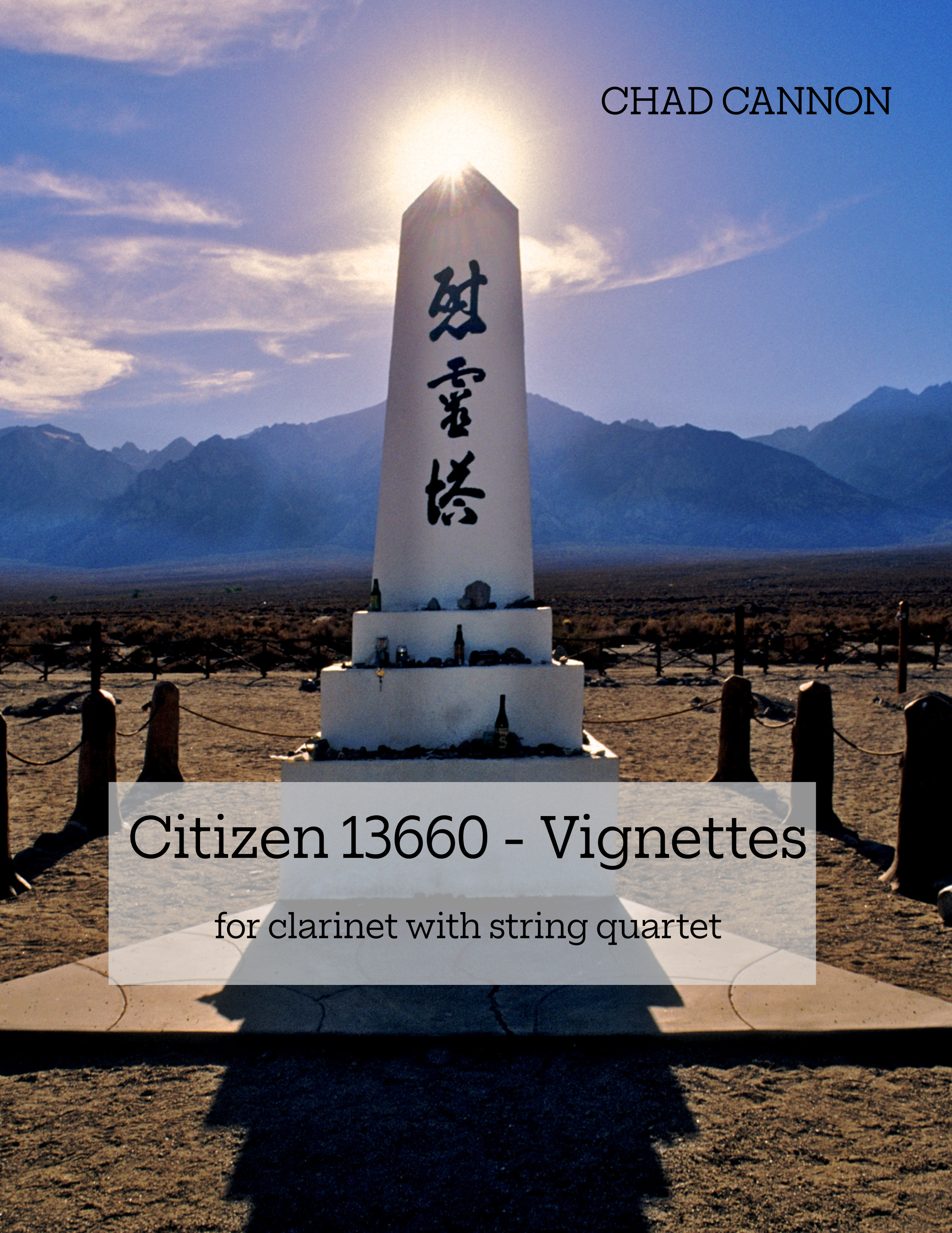Citizen 13660 - Vignettes - Clarinet with String Quartet (PDF) — CHAD ...
