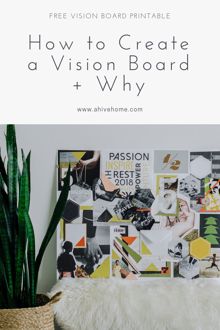 How to Create a Vision Board + Why — HIVEhome