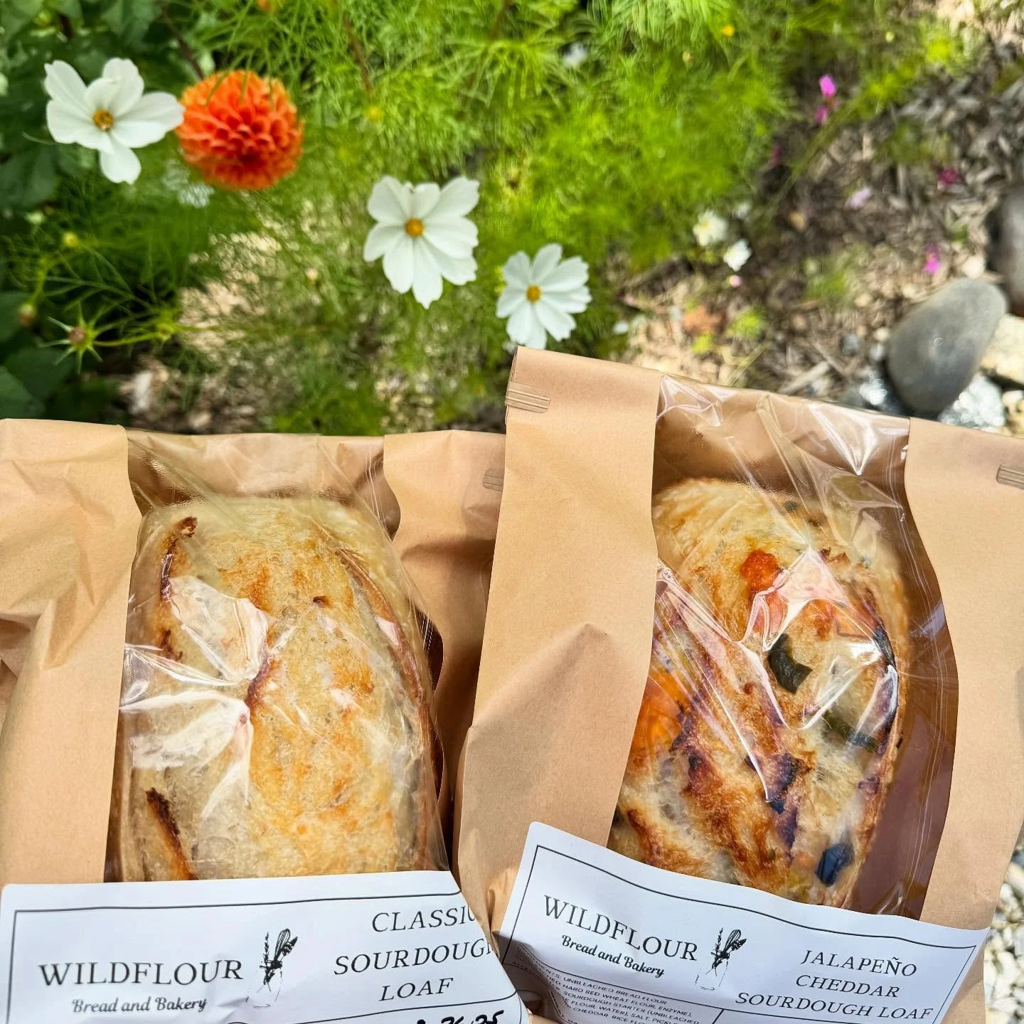 Fresh sourdough delivered just in time for the big holiday weekend! @wildflourbreadandbakery - her bread is absolutely amazing yall!