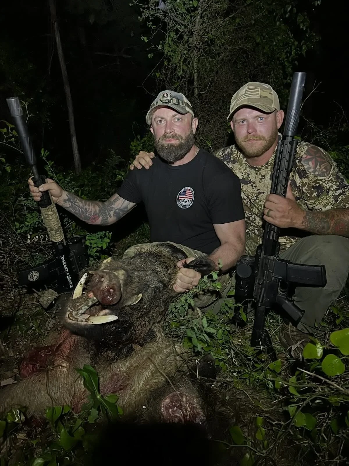 One of our best friends Sean over at @abruscis_coffee got hooked up with @rsonation2019 for his coffee nonprofit support and Jared just spent the last few days out in Texas/Oklahoma area on a hunting trip. Jared has worked so hard since Helene buildi