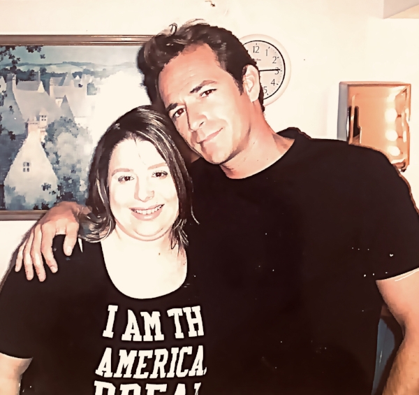 Interviewing Luke Perry in 2004 . . .