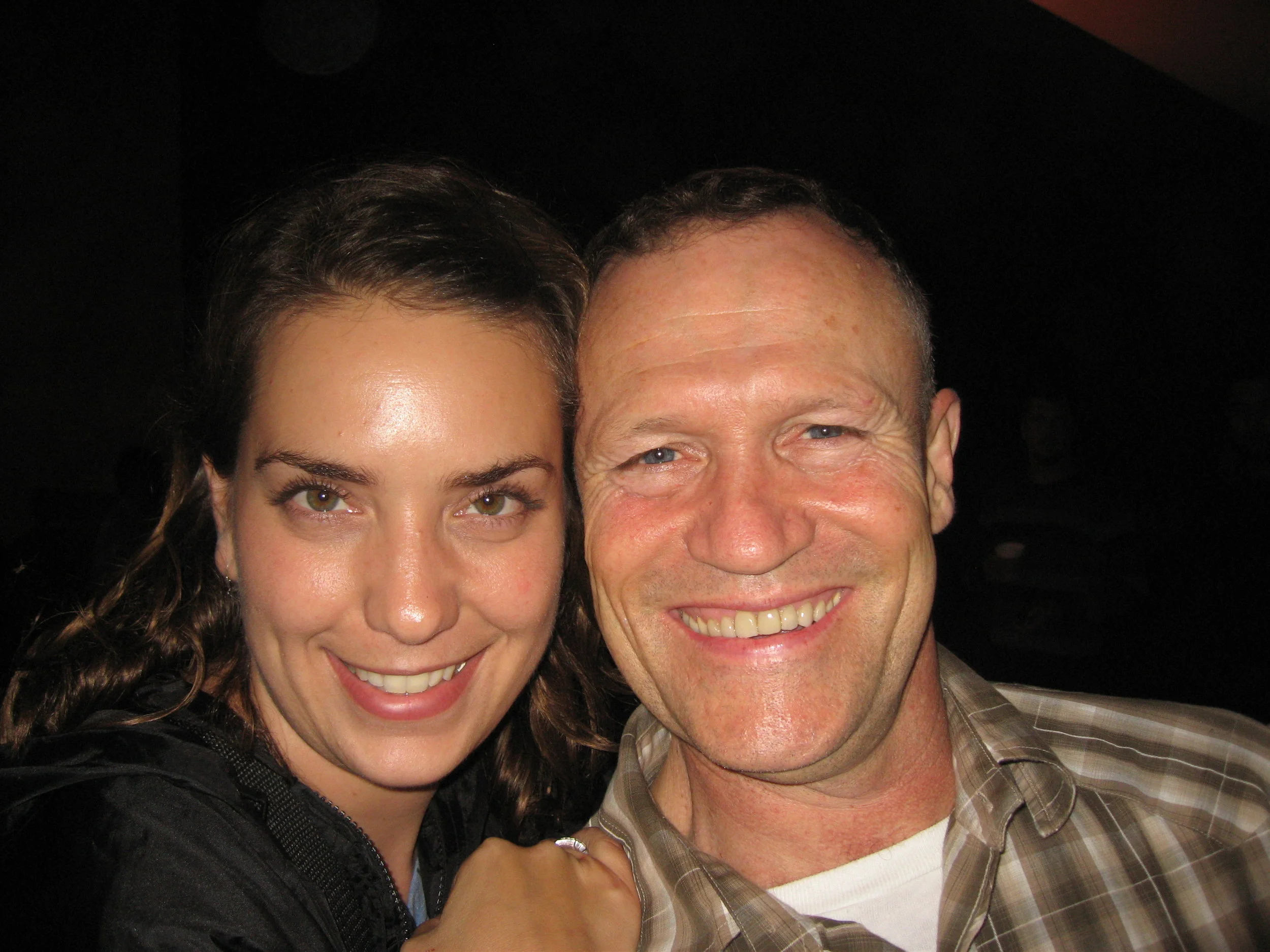 Late Night Shooting Selfie with Michael Rooker