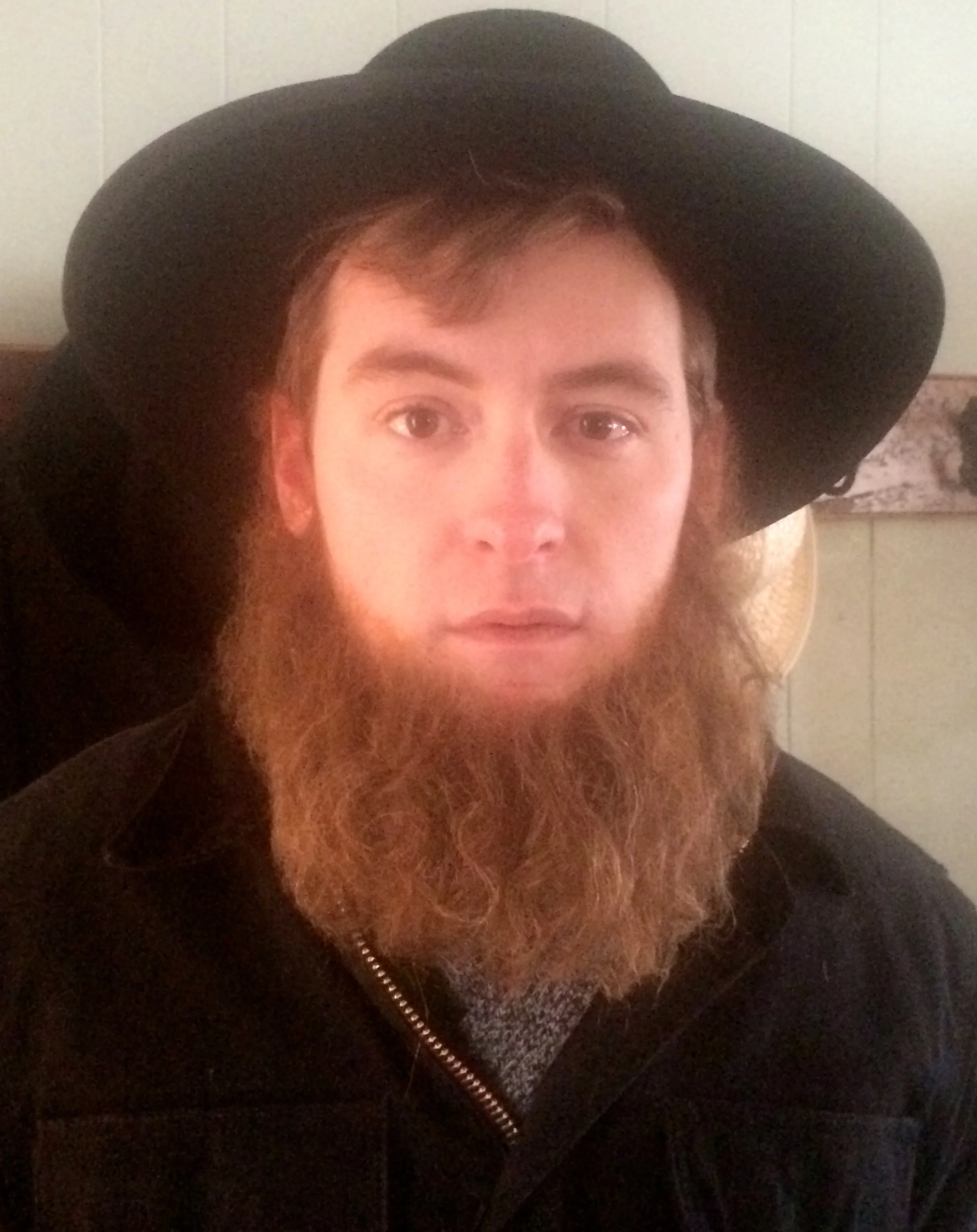 Amish Beard-Lace and Hand Application- Between