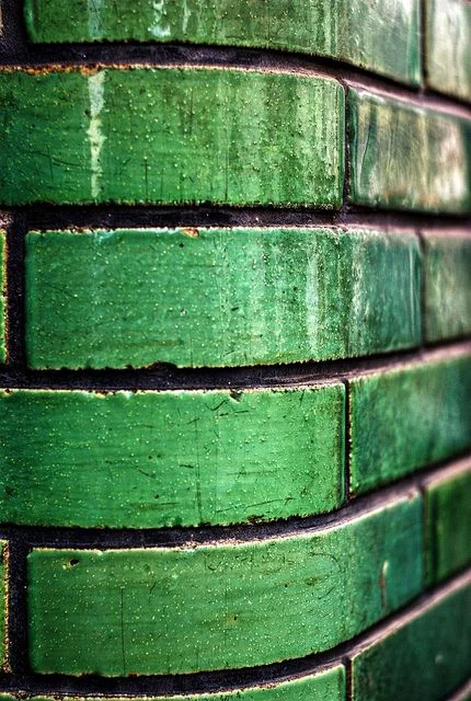 deco green tiles (source unknown)