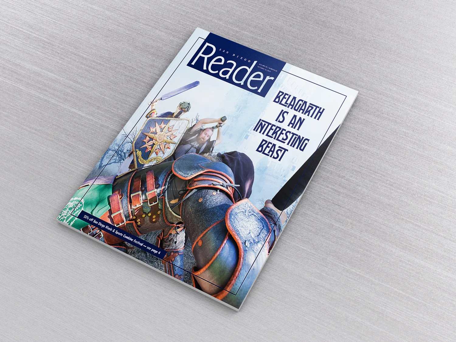  These men dress up and play medieval warriors in Balboa Park. I placed them in the mystical setting they imagine for themselves. 