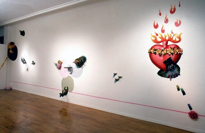 Flotilla installation, V. MacDonnell Gallery, Toronto, 2001