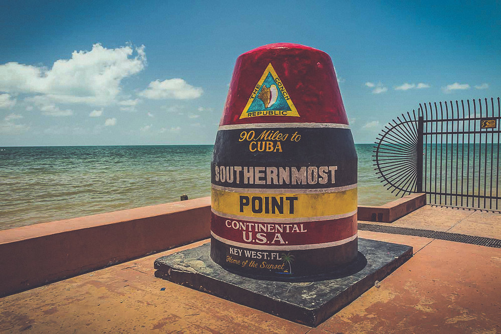 Southernmost Point of the continental U.S!