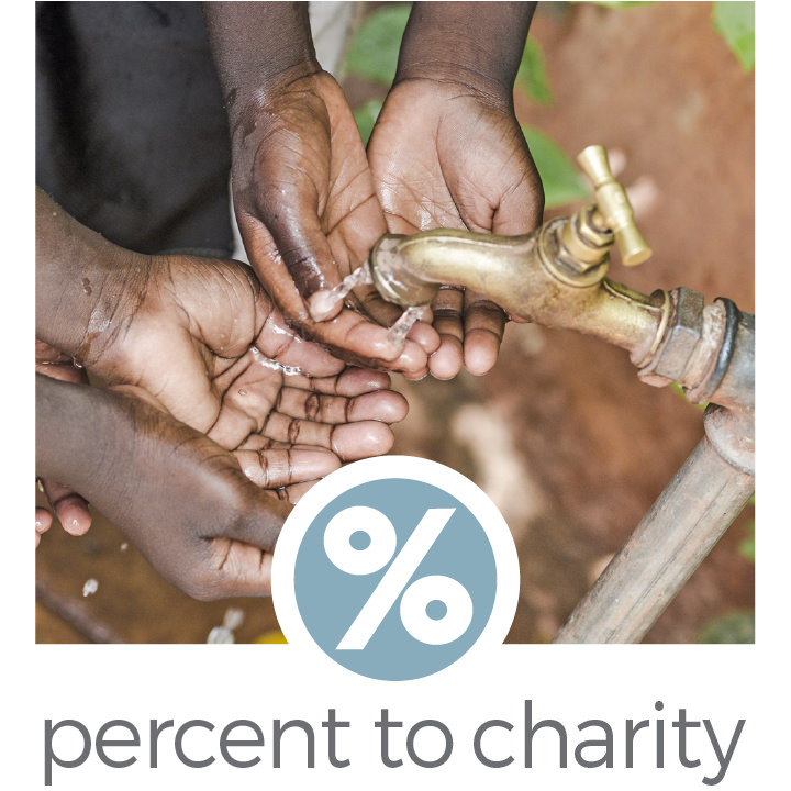companies that donate a percent to charity