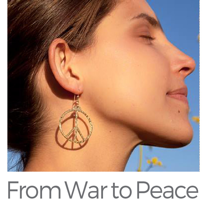 From War To Peace recycled jewelry