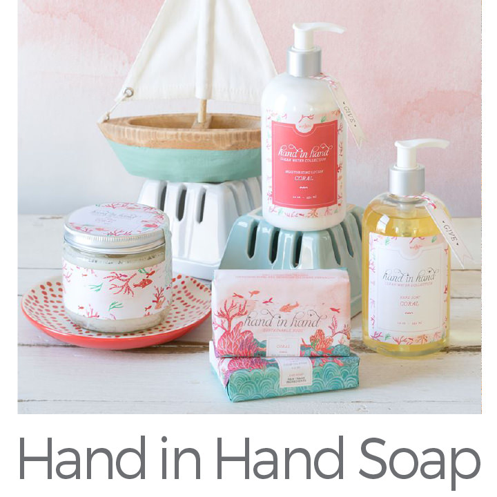 Hand in Hand Soap giving clean water