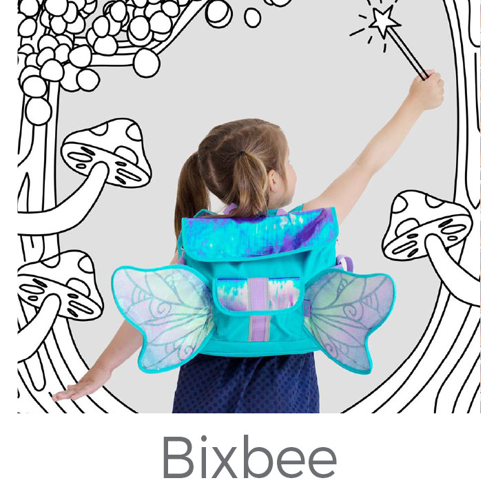 Bixbee kids backpacks and lunch boxes