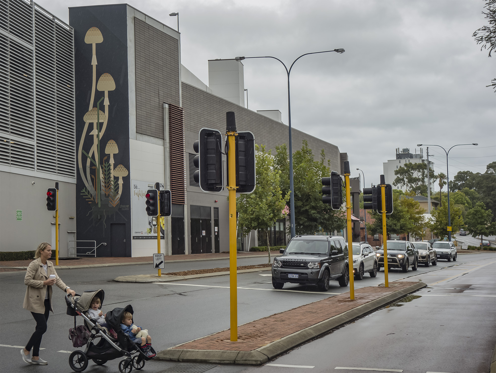 Perth, WA Australia 2017. 'Mushrooms' commissioned by FORM / Claremont Quarters