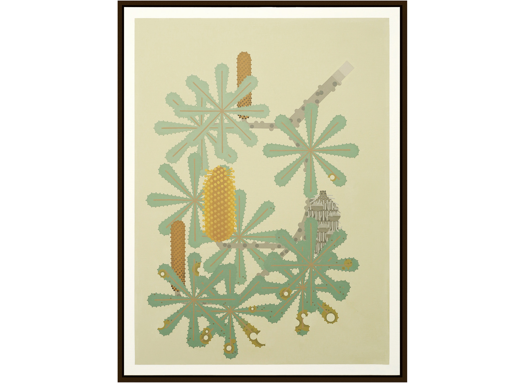 'Banksia media' 105cm x 80cm - acrylics on linnen 2016