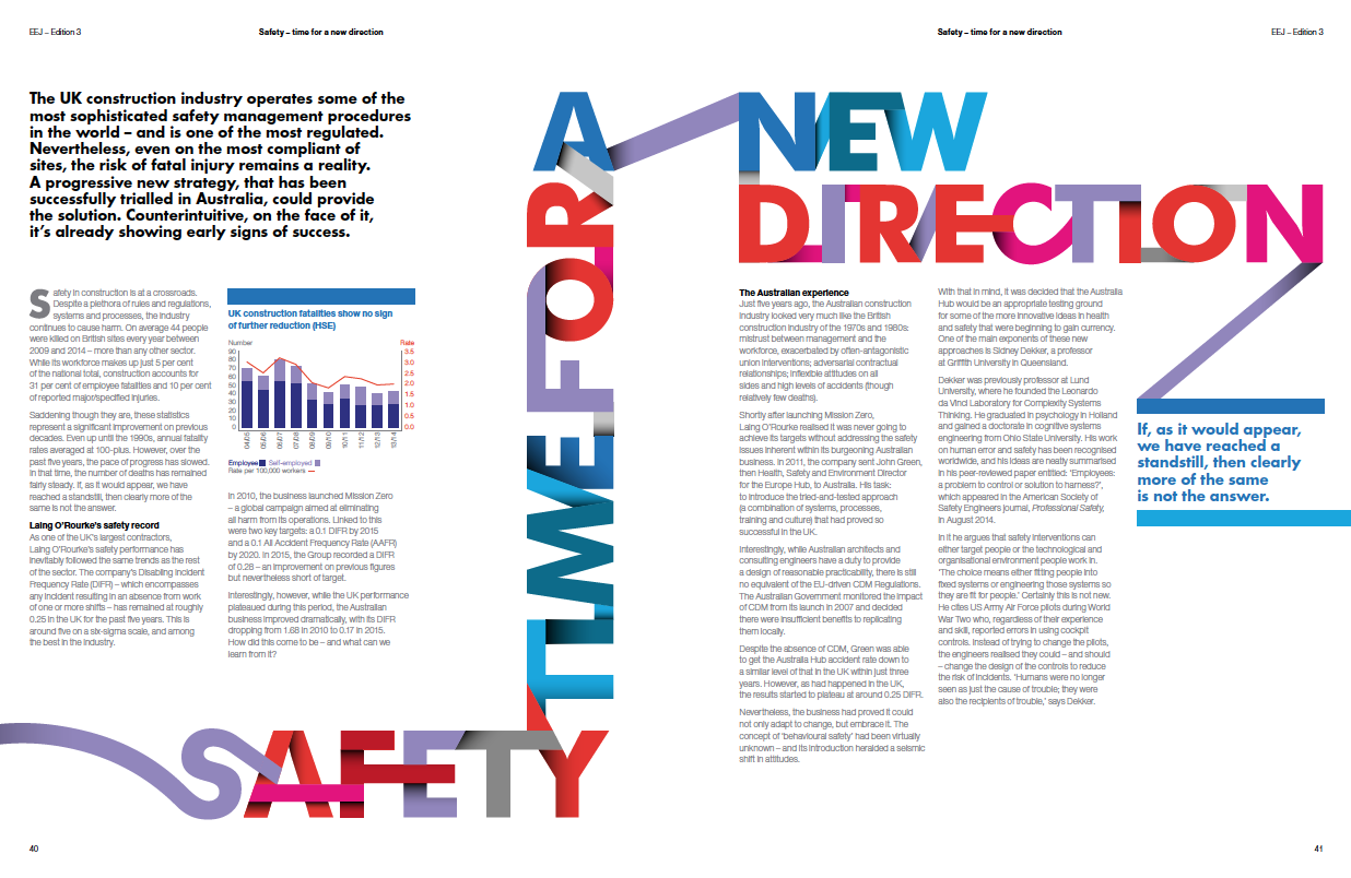 3 Principles of Safety Change - A Laing O'Rourke Case Study