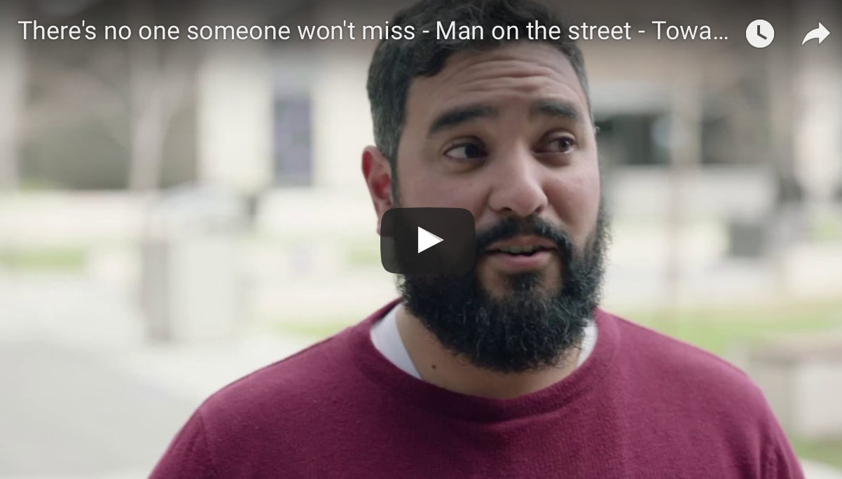 There's no one someone won't miss