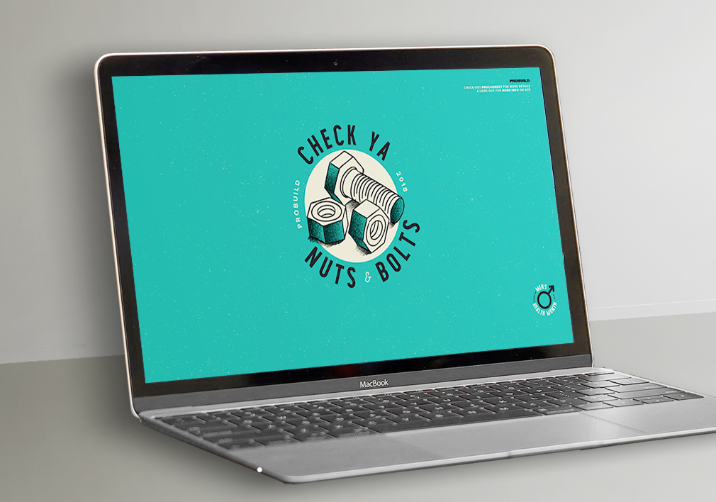 Check ya  nuts  &amp; bolts wallpaper